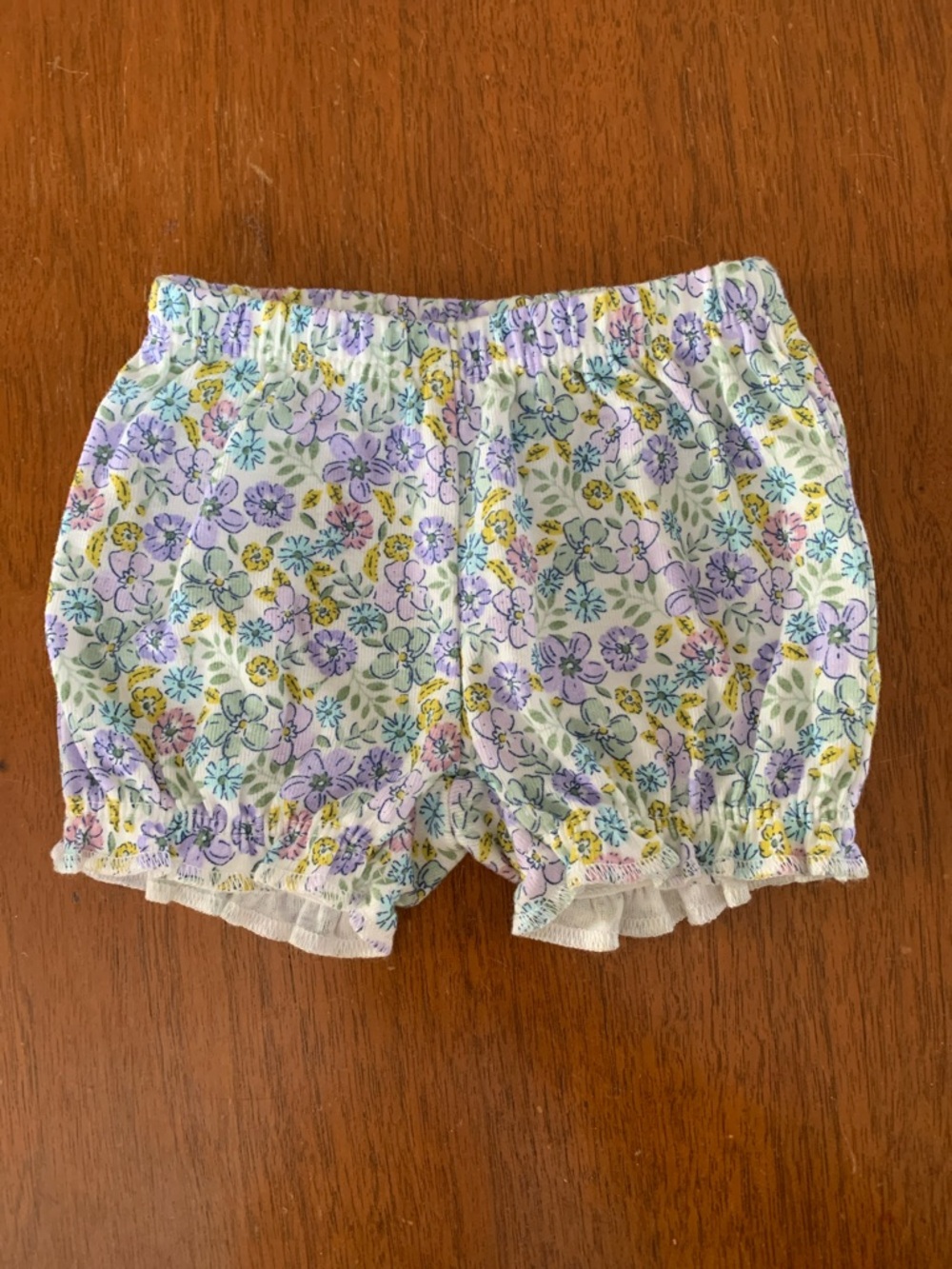 🍓3/$10 Carter's Newborn Floral Cotton Baby Shorts